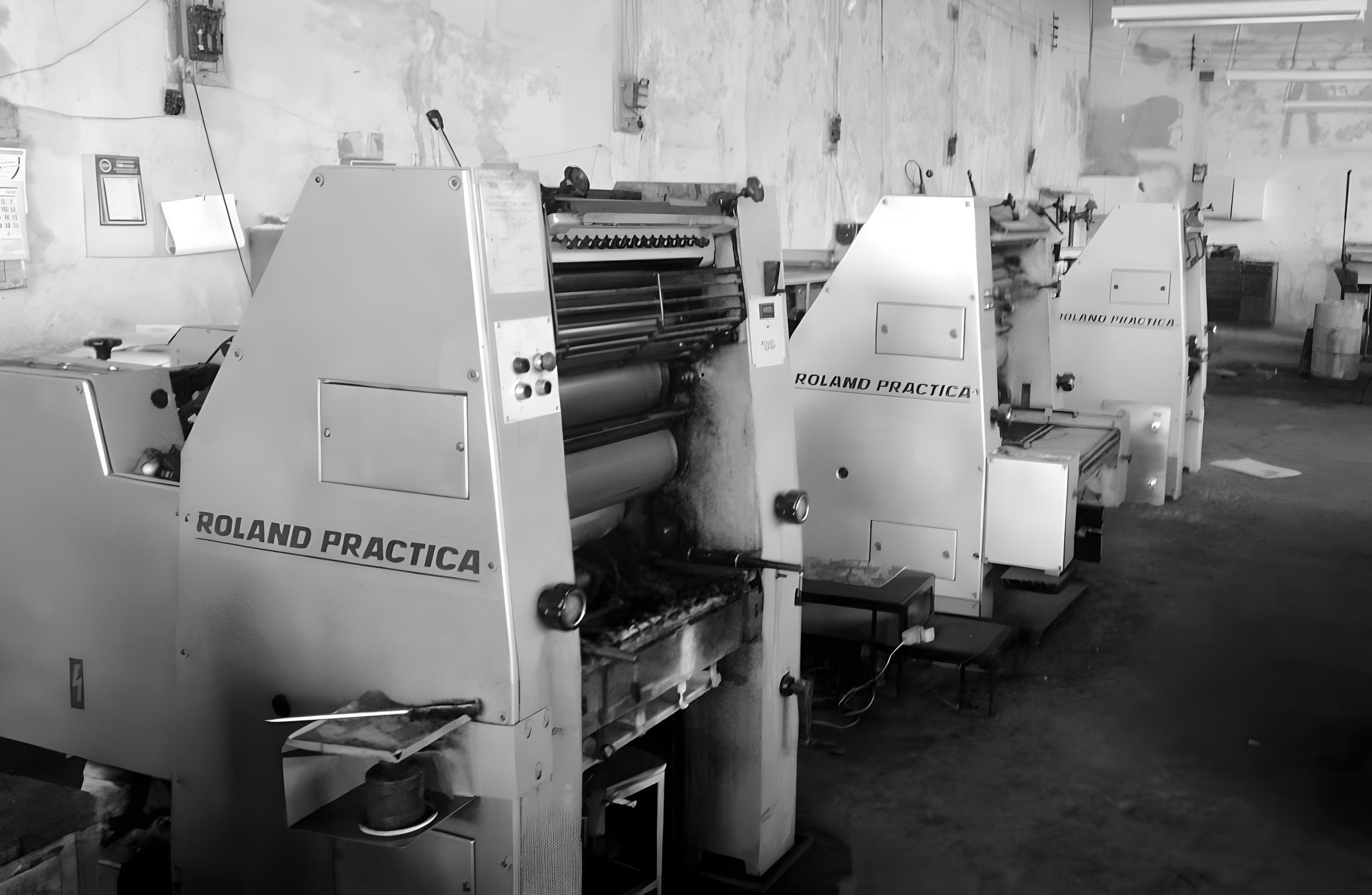 Maquina Offset antiga